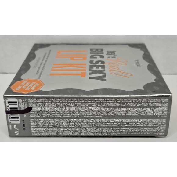 Benefit They're Real Big Sexy Lip Kit Four Shades of Lipstick Liner X4 New NIB - Picture 5 of 9